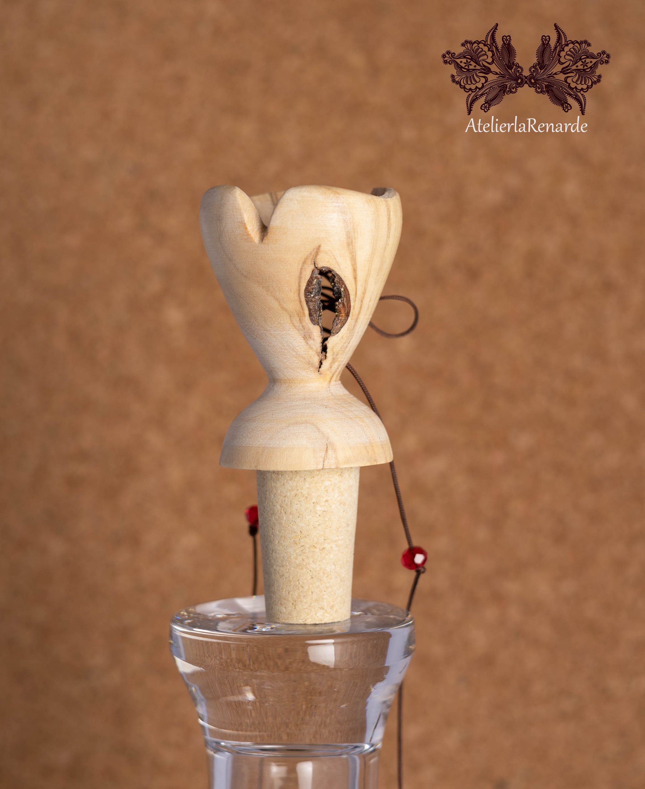 Atelierlarenarde-corset en bois d'Olivier Corset en bois d'olivier-AtelierlaRenarde