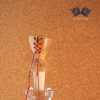 Corsage en bois, bouchon fantaisie