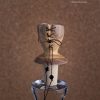 Bouchon de bouteille, corset en bois