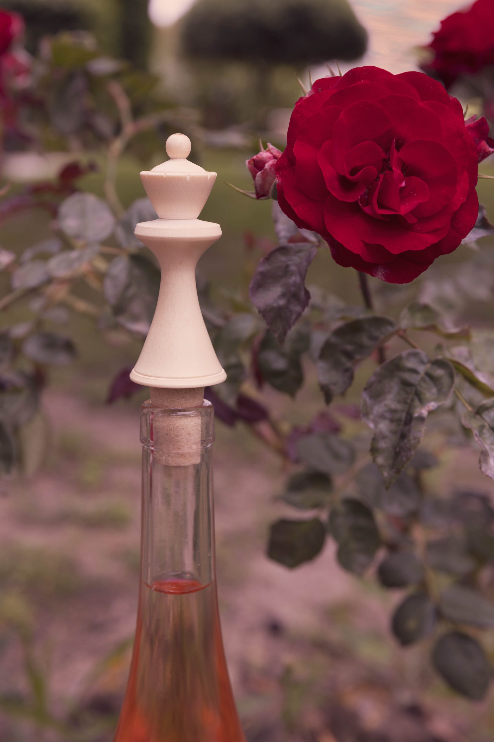 Dame-Houx-reine Bouchon bouteille Houx