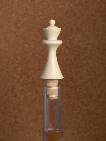 parure de bouteilles, jeu d&rsquo;échecs