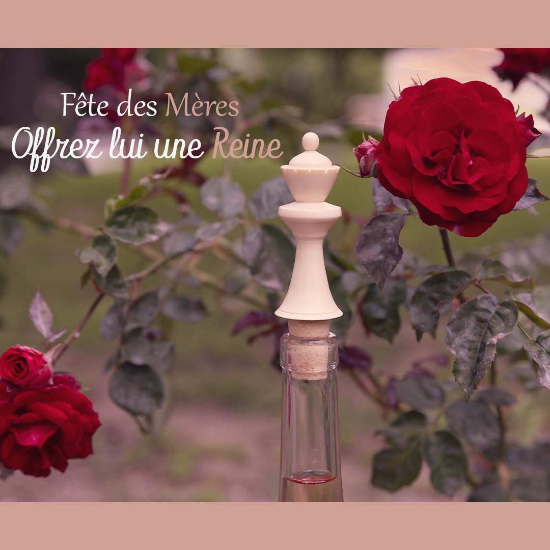 fete des meres Bouchon bouteille jeu de dame