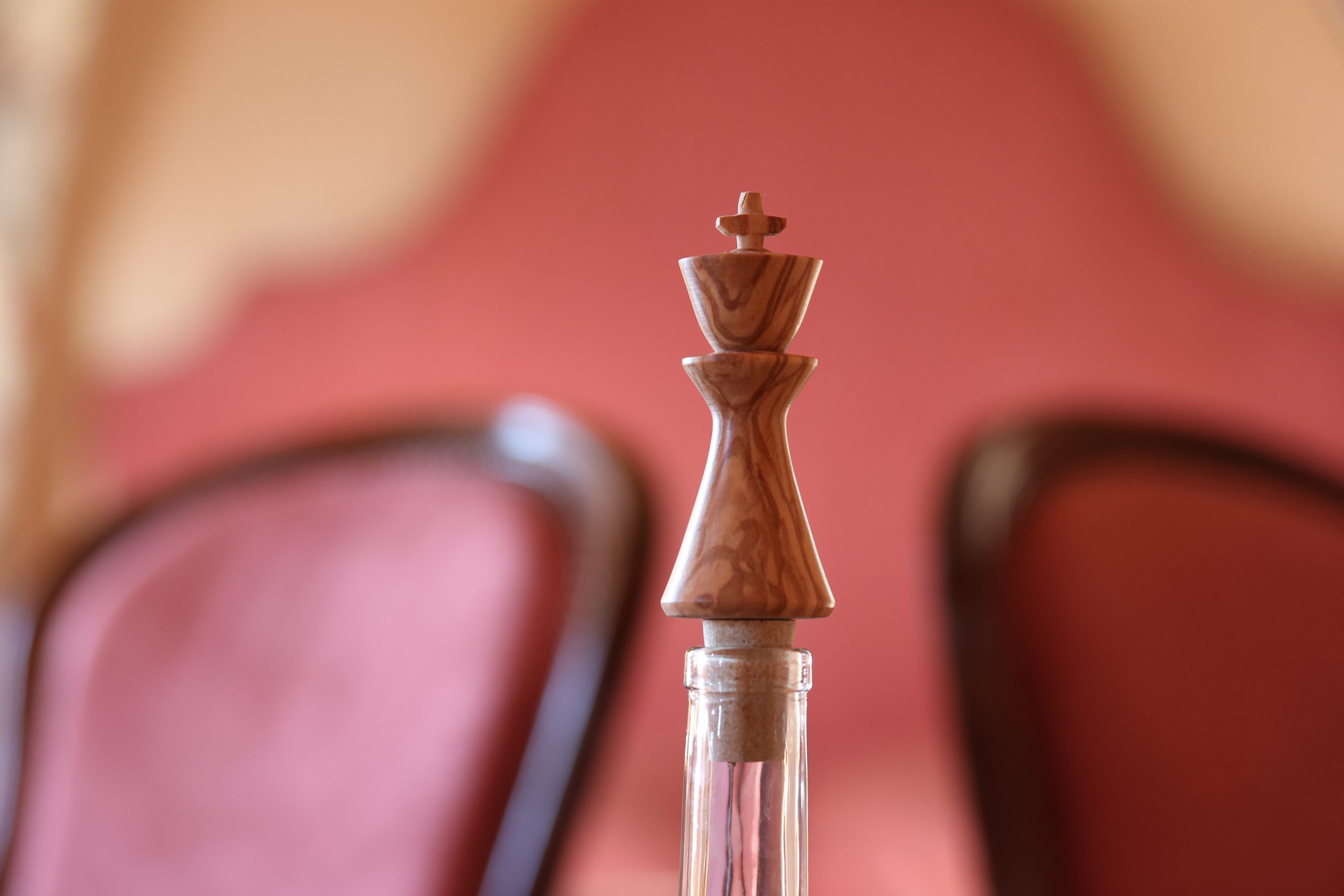 l'artdorner votre table-olivier roi ornement de bouteille -table en fête